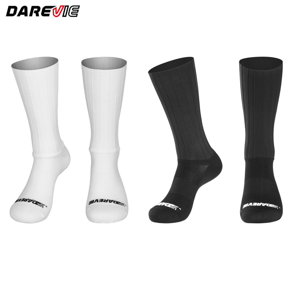 Yongwei Darevie Aero Striped Cycling Moisture-Wicking Socks