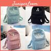 Casual Corduroy Backpack For Travel And School With Large Capacity And Lightweight Design