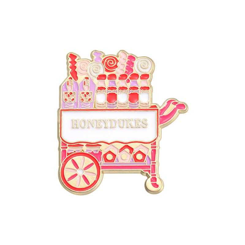 

Cartoon Adorable Honeydukes Candy Shop Alloy Brooch Perfect For Unisex Styles Fashion QHXZ1239
