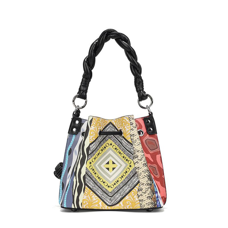 2025 New Bohemian Style Large Capacity Travel Bag, Fashionable and Versatile Shoulder Handbag, Gym Bag