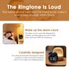 Digital Alarm Clock Metal Double Bell Bedside Alarm with LED Display Silent Table Clock for Heavy Sleepers Adults Kids Xmas Gift