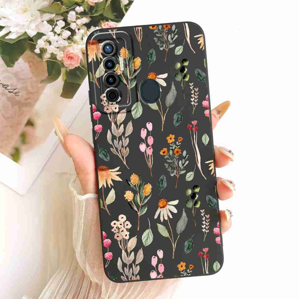 For Tecno Camon 17 CG6 CG6j Case Fashion Cute Cartoon Print Silicone Back Cover For Tecno camon 17 Bumper Phone Cases Fundas