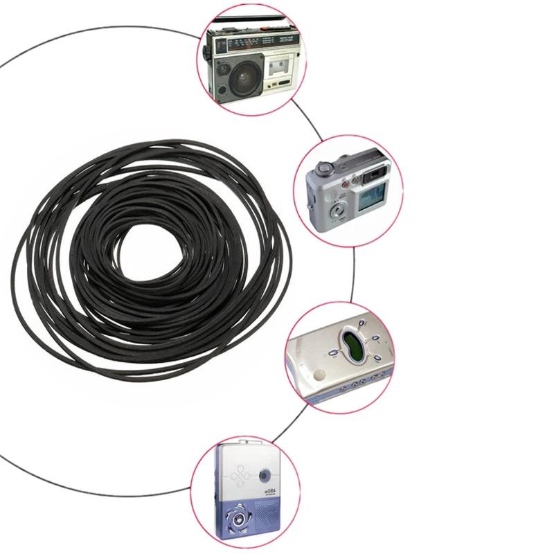 30-120p/bag Universal Mix 26-135mmCassette Tape Machine Belts Assorted Flat Rubber Belt for CD DVD Recorders Walkman