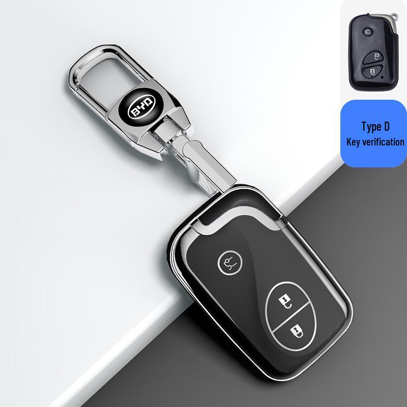 Compatible Key Cover for BYD Han EV, Tang DM/MAX, Song Pro, Qin PLUS, Yuan Models - Women’s Shell Buckle Bag