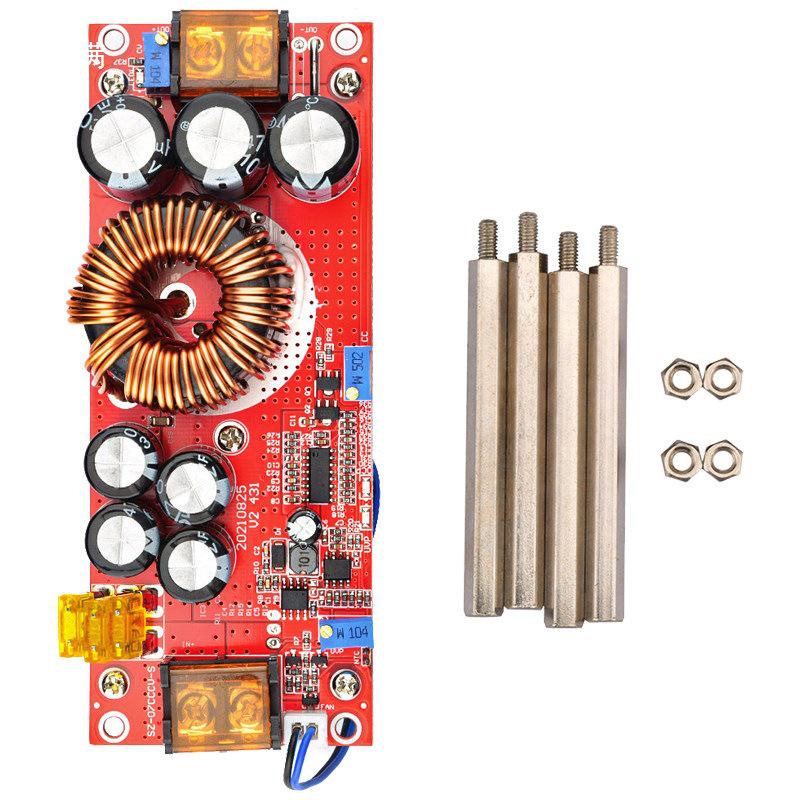 1800W 40A Adjustable Boost Converter Module, Constant Voltage & Current DC-DC.