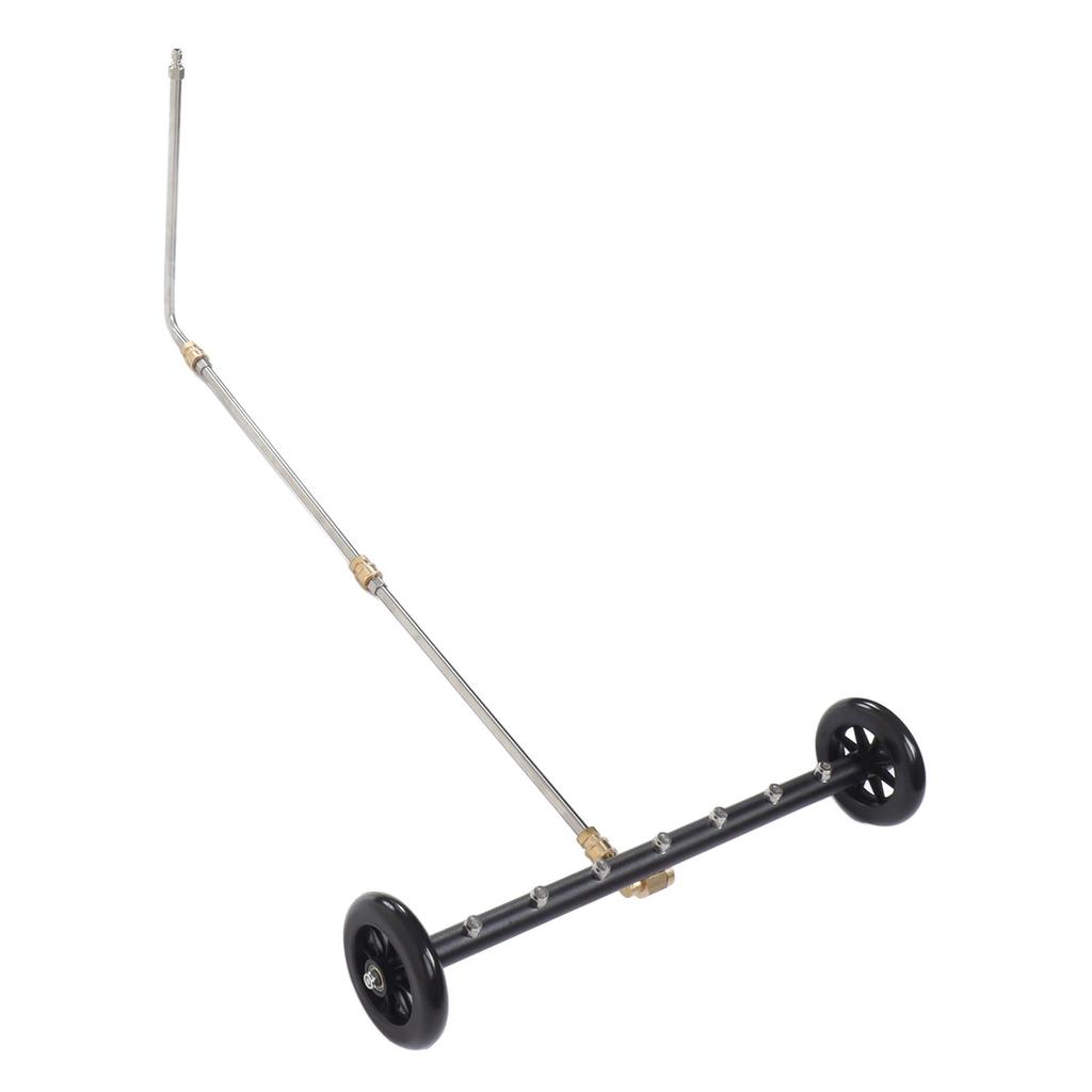 Pressure Washer Undercarriage Cleaner 4000psi 2 In 1 Under Car Water Broom Surface Cleaner with 3