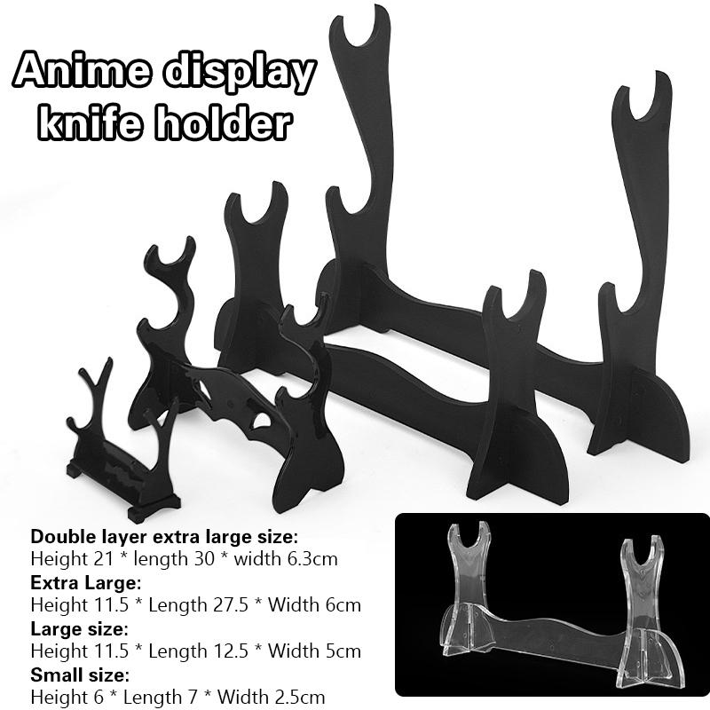Game Weapon Knife Stand Animation Sword Display Stand Stock Double-Layer Multi-Functional Toy Gift Display Stand