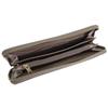 Wallet Long Wallet Round Zipper Leather Gray SZW046PV0005RGY105 IL BISONTE [IL BISONTE] Women's [Item]