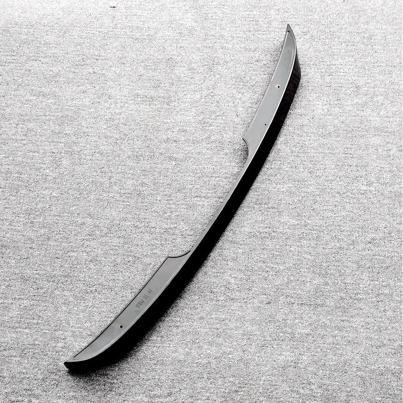2011 Până în 2018 Pentru VW Volkswagen POLO MK5 6C 6R GTI Spoiler Spate Aripă Buza Portbagajului Din ABS de Înaltă Calitate Negru Lucios Fibră de Carbon
