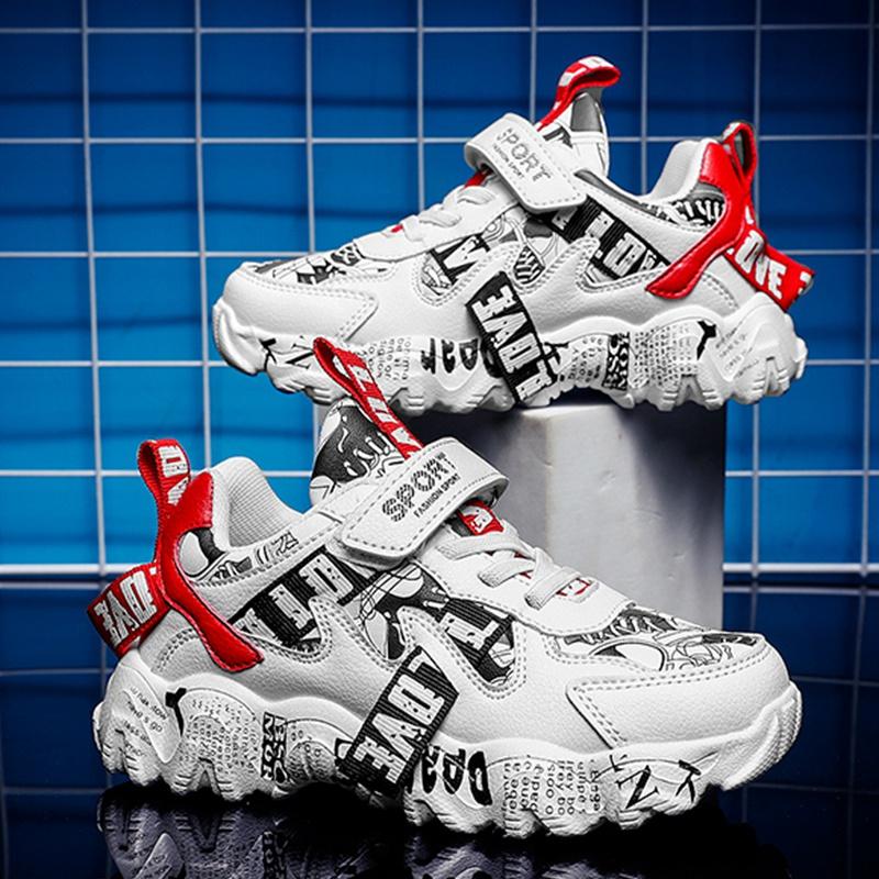 Allbestop Kindersportschuhe - Leichte Sneaker Mit Klettverschluss