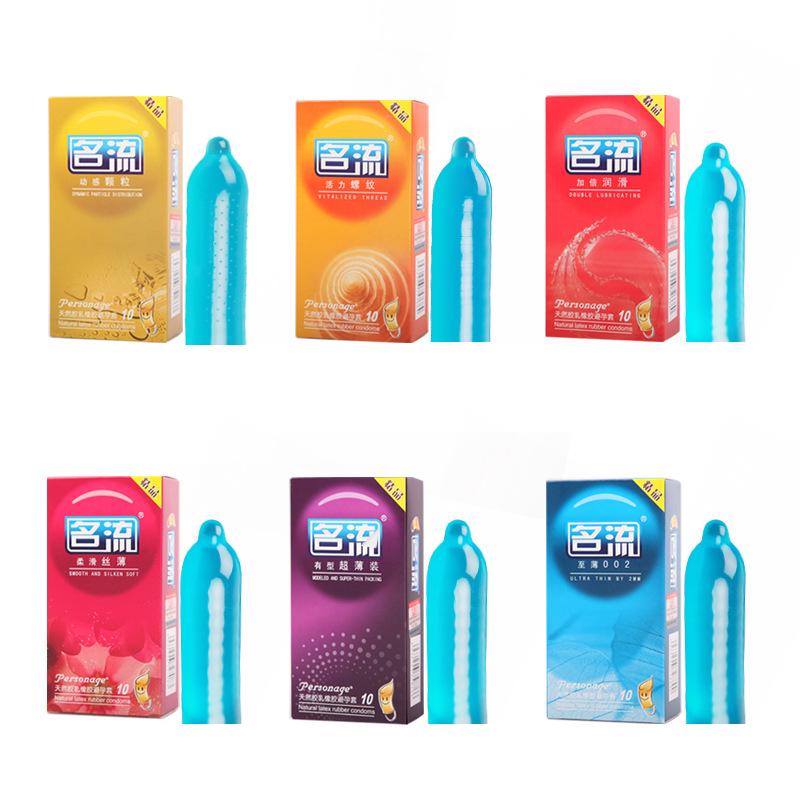 New 50 Pcs2/0 Pcs/Lot Hot Sale Quality Sex Products 5 Box Of Natural Latex Condoms For Men Adult Better Sex Toys Safer Contraception Toy Set