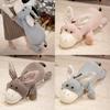 Big Donkey Eared Plush Toy Animal Long Bar Pillow Room Decoration Children Gift