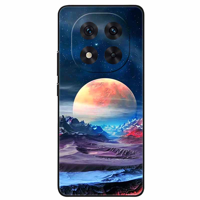 For Redmi Note 14 Pro+ Plus Case Cartoon Painted Silicone Black TPU Bumpers for Redmi Note14 Pro 5G Shockproof Soft Cover 14Pro