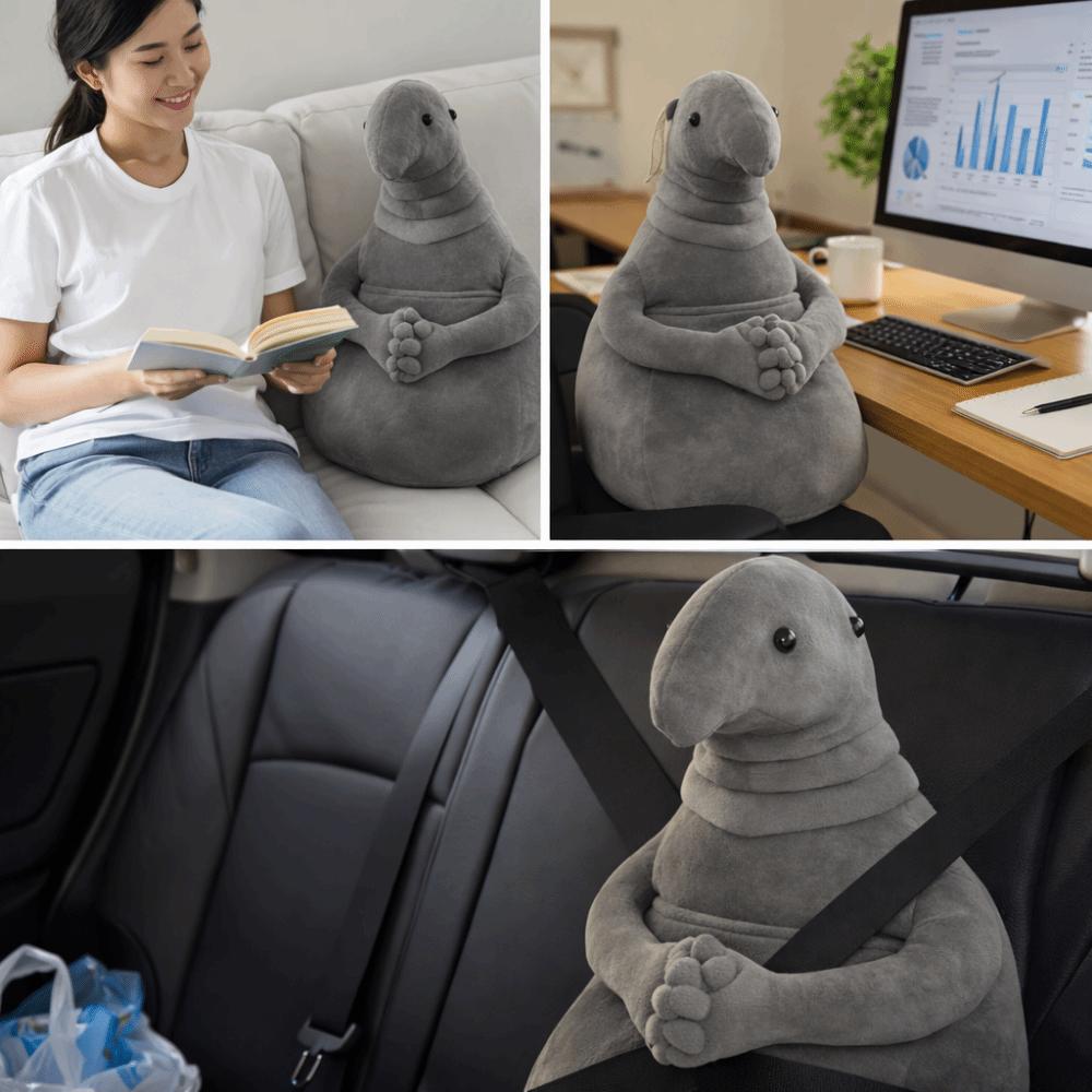 Soft Fill Alien Plush Doll 20cm/35cm/45cm Plush Statue Doll Monster Plush Toy For Children