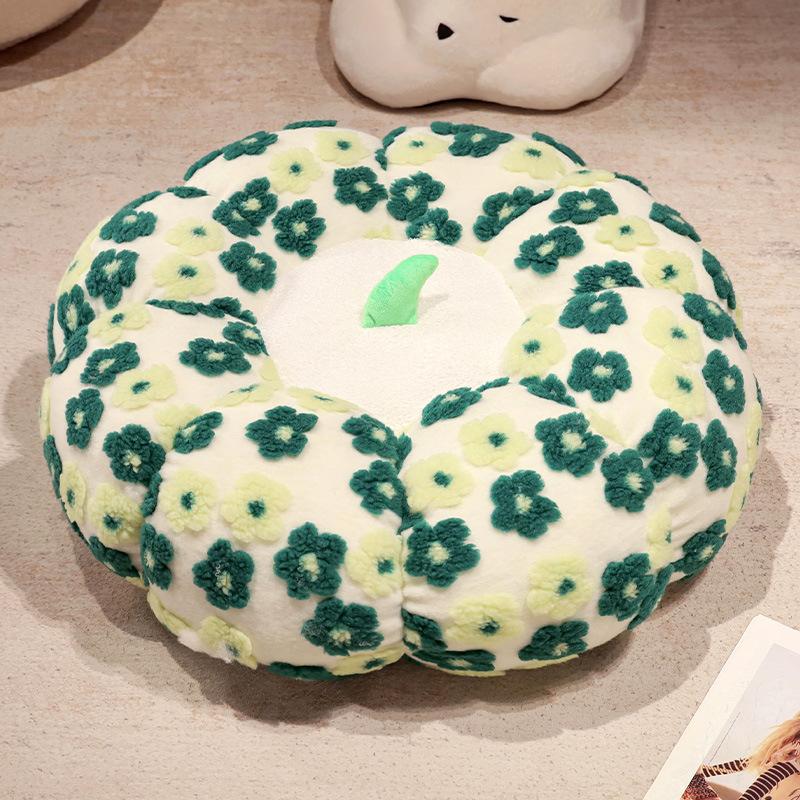

Татами Утолщенная Подушка для Сиденья Спальня Эркер Футон Подушка Цветок Тыквы Балкон Гостиная Напольная Подушка для Сиденья 45cm(0.7kg) зелёный