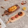 Solid Wood Chopping Blocks Cheese Board Outdoor Camping Portable Fruit Board Acacia Mangium Cutting Board Wood Deli Board