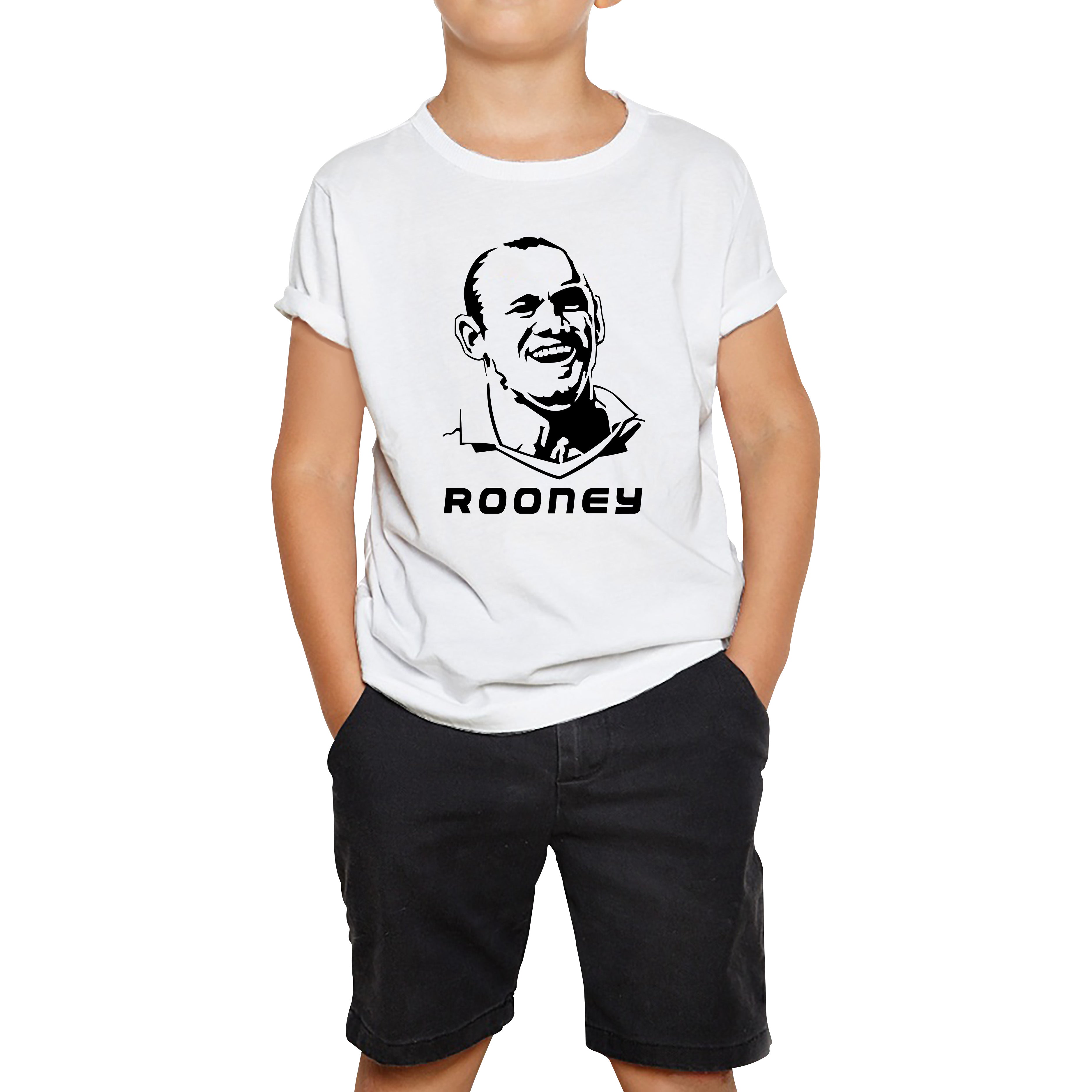 Football Former Player Retro Style Portrait Soccer Sports English Professional Football Manager Kids T Shirt 160