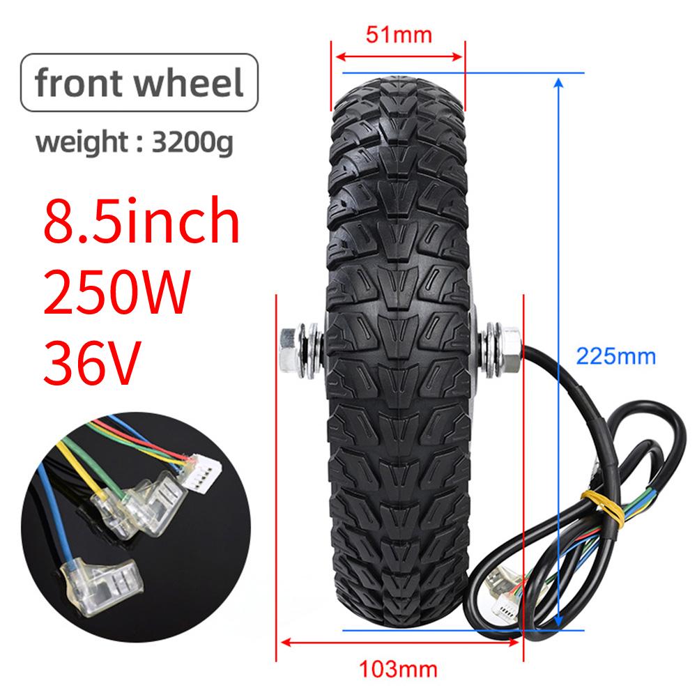 9 x 2,125 palce 350W motorové kolo kompatibilní pro elektrický skútr Xiaomi M365/Pro2/1s/Lite