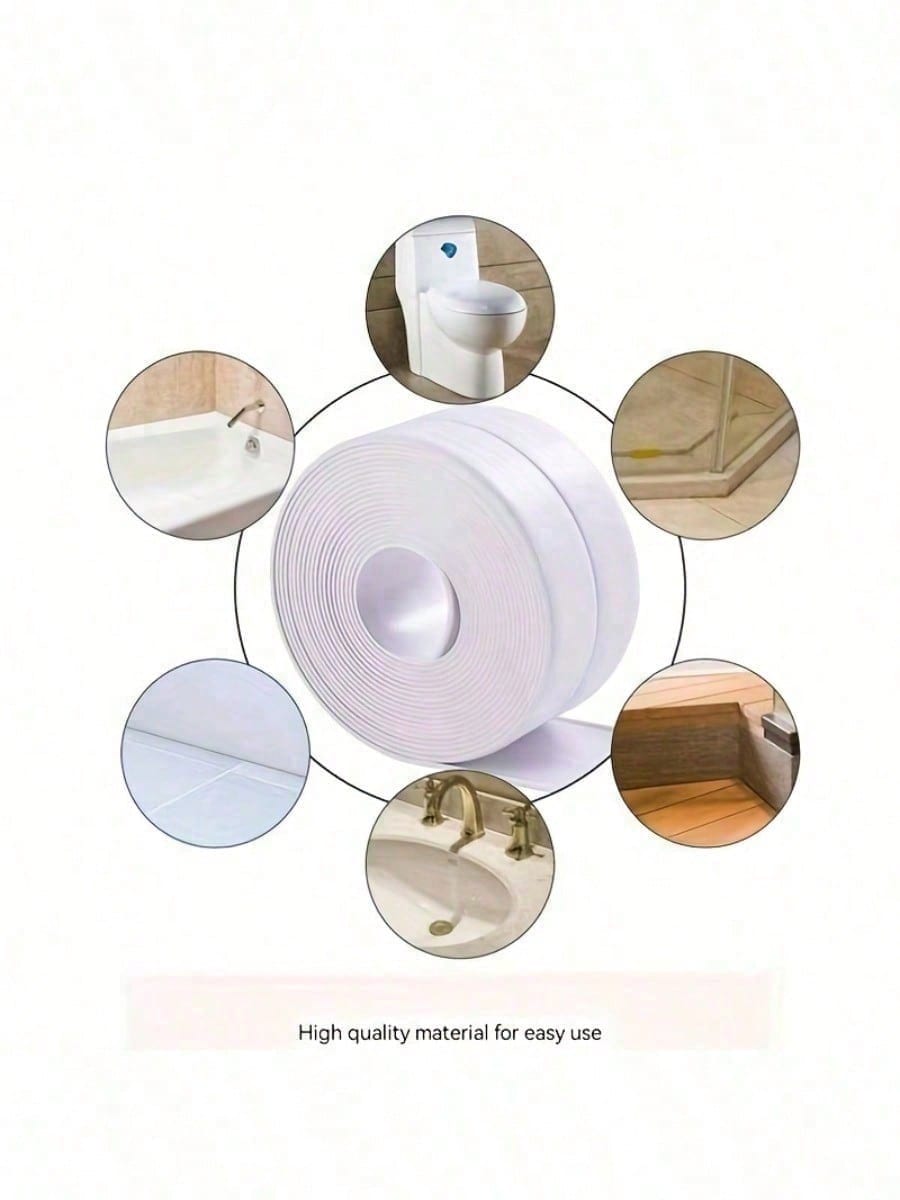 

Self-Adhesive Waterproof Nylon Seal Strip, Small Size. 7x7cm, for Gaps, Corners, Easy Install, Flexible United States