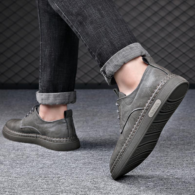 Mode Heren Leren Schoenen Heren veterschoenen Formeel Sociaal Heren Schoenen Casual Zakelijk Puntige Neus Feest Designer Schoenen voor Heren