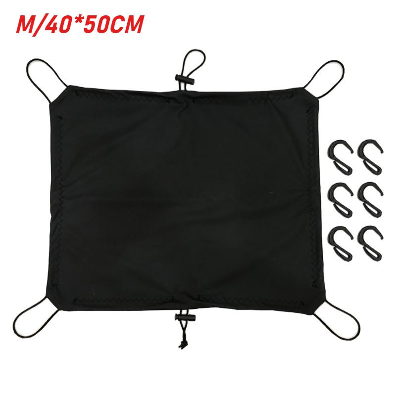 Чехол для мотоцикла Держатель шлема на бак Сумка Водонепроницаемый Эластичный С крючками Сетчатый карман Чехол для багажа мотоцикла Масляные аксессуары