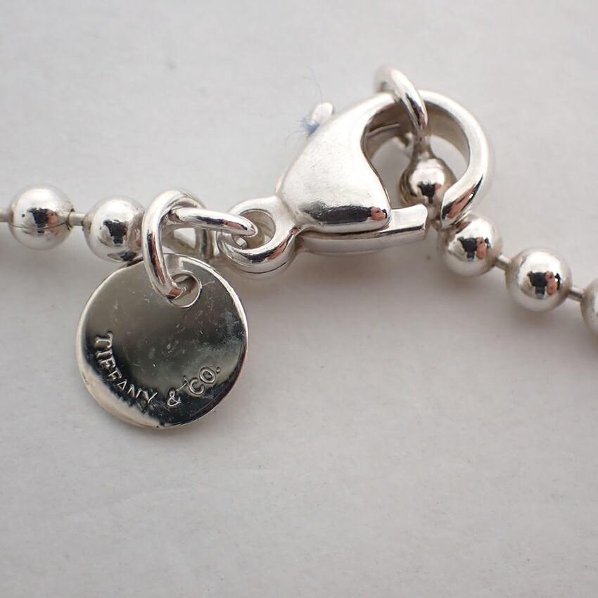 [Used] TIFFANY/Tiffany 925 Return To Tiffany Oval Tag Long Pendant/g492-55