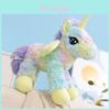 Jouet Licorne en Peluche Avec Remplissage en Coton PP Pour Cadeau d'Enfant et Décoration de Salle de Jeux