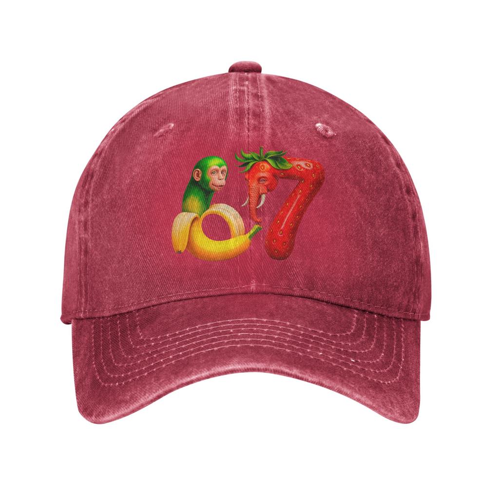 Summer 67 Six Seven 67 Funny Italian Brainrot Funny Gaming Meme Baseball Cap Sun Design Washed Hip Hop Hats Unisex Men Vintage
