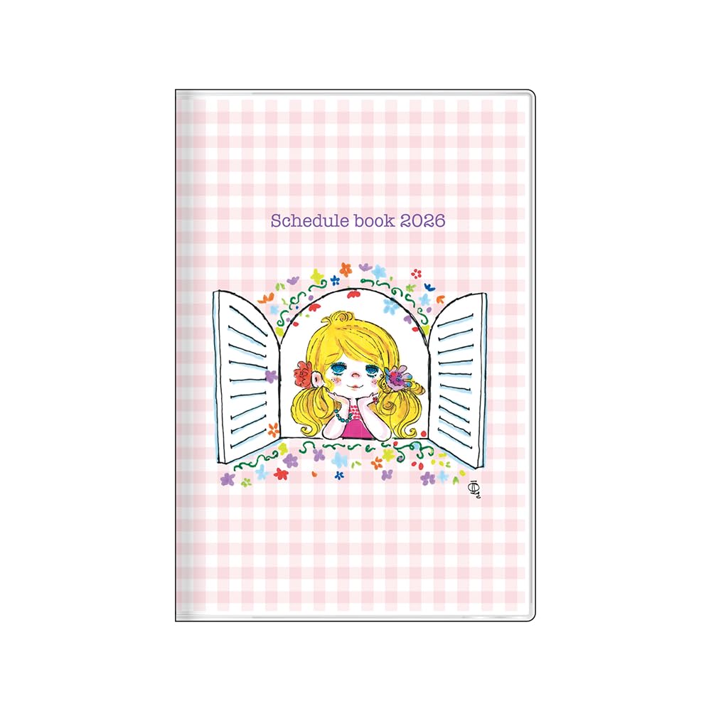 Stationery Mizumori Ado Character Planner 2026 Monthly B7 Pink S2959232 Sun-Star