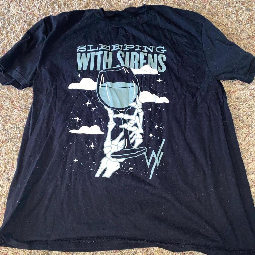 Vintage SLEEPING WITH SIRENS Band T-shirt All Size SG068  Unisex T-Shirt L
