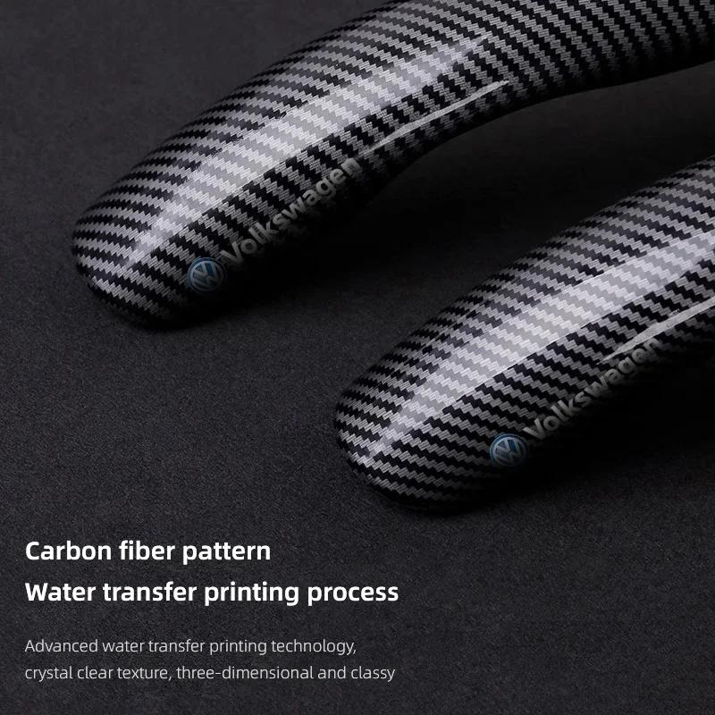 Car Decoration Auto Steering Wheel Cover Non-Slip Accessories For VW GTI Polo Golf Passat Tiguan Arteon Touareg CC Taigo Caddy J
