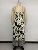 2026 Sommer Sexy Tropischer Print Bandeau Bindetop Jumpsuit