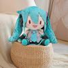 32cm Miku Plush Toy Anime Stuffed Animal Girl Doll - Cute Collectible Soft Cuddly Plushie Gift for Kids Fans