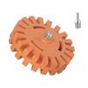   Portable Rubber Eraser Wheel Efficient Glues Removal Wheel for Car Protects Paint While Cleaning Surfaces
