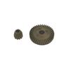 A84X-Electric Tool Accessory Replacement Kit For GWS7-115 Bull Gear Angle Grinder Crown Gear+ Bevel Gear Set