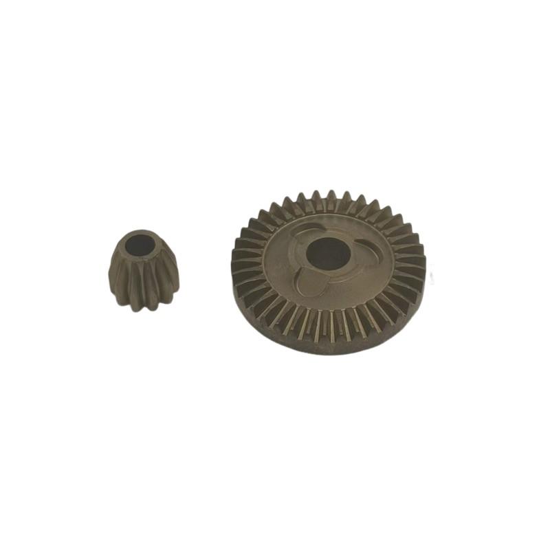 A84X-Electric Tool Accessory Replacement Kit For GWS7-115 Bull Gear Angle Grinder Crown Gear+ Bevel Gear Set