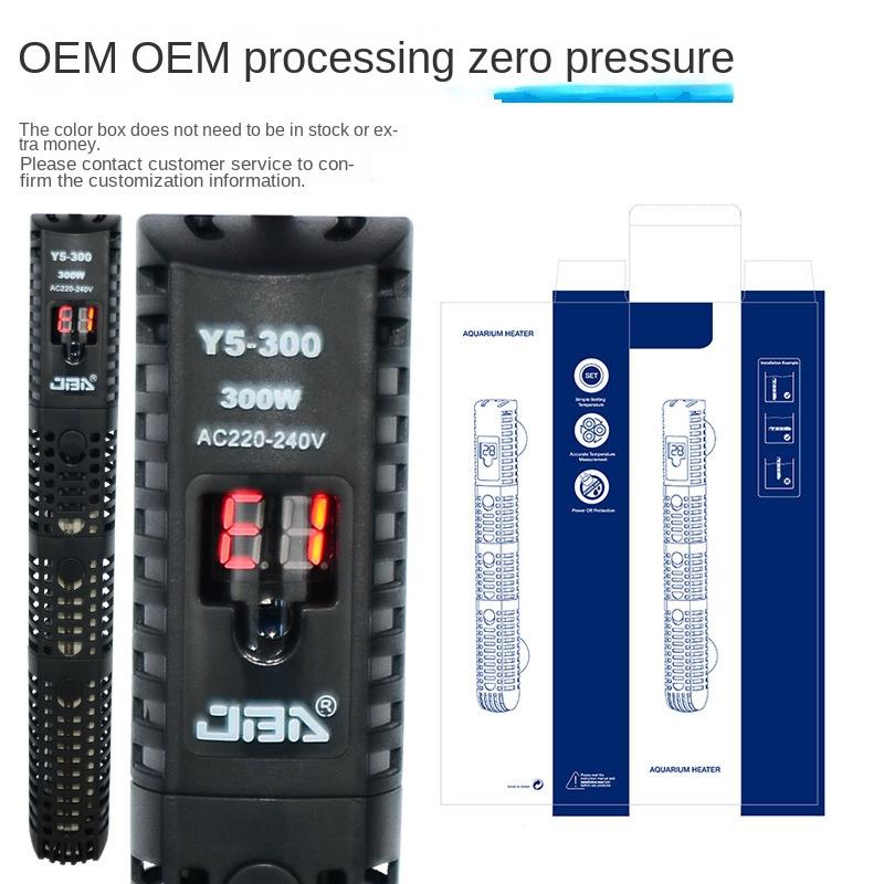Încălzitor Submersibil Acvariu 220V Acvariu Afișaj LCD Digital Reglabil Tijă Încălzire Apă Control Temperatură Constantă 500W