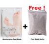 BrownScript Cracked Skin, Ultra Hydrating Foot Mask, 1 Pairs Moisturizing Socks: Intensely Moisturizes Repairs and Softens Rough Dry Skin with Ur