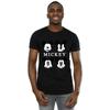 Disney Mens Four Heads Mickey Mouse Cotton T-Shirt