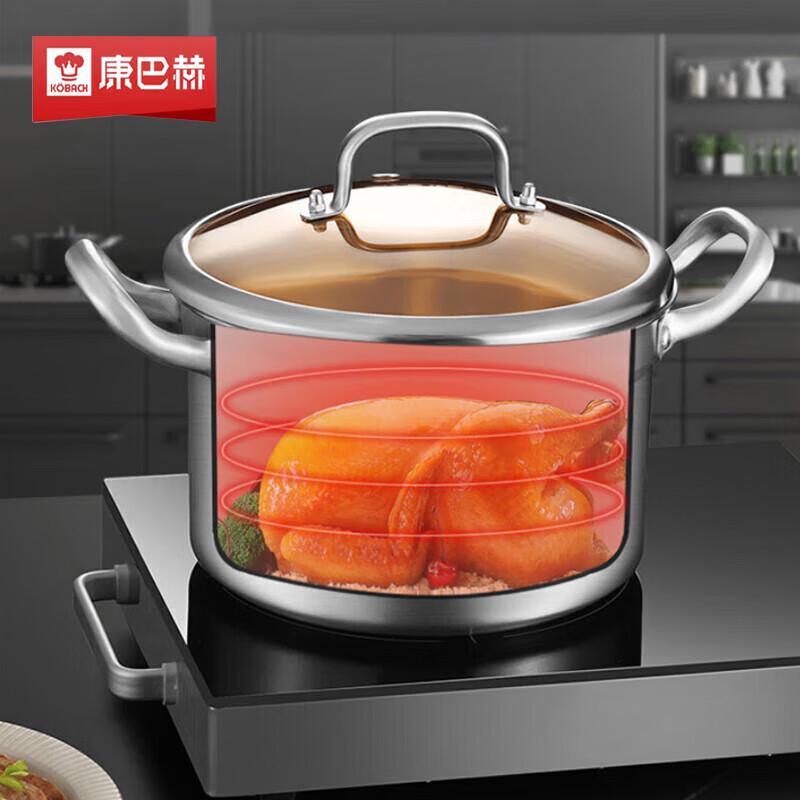 Kobach KGX-T220 New European Style 304 Stainless Steel Soup Pot
