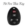 5 6 Buttons Plating TPU Remote Car Key Cover Shell Case for Cadillac Escalade Chevrolet Suburban Tahoe Traverse XL Fob