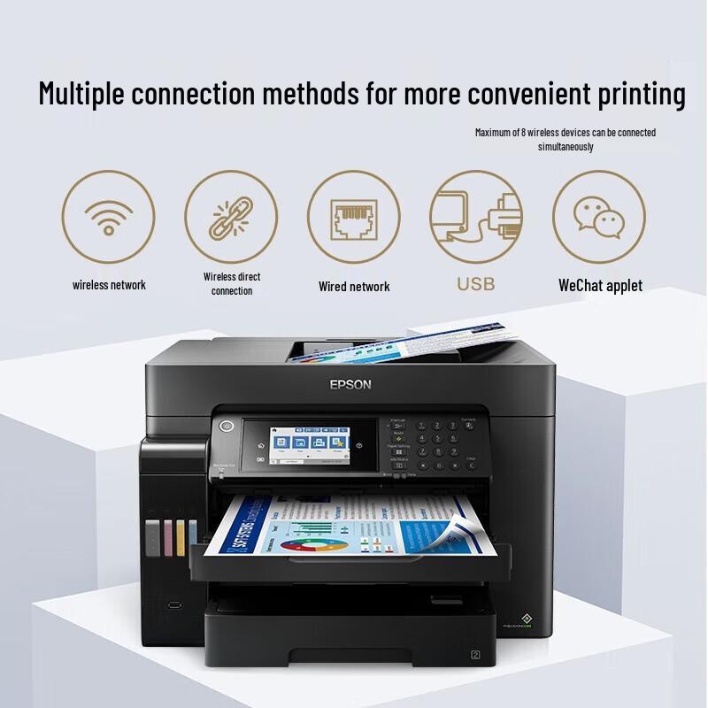 Epson EcoTank & Cartridge Inkjet Multifunction Printers CN plug (adapter included)