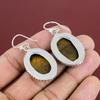 Tiger's Eye Earring 925 Sterling Silver Earring Handmade Vintage Earrings Very Pretty Gemstone Earring Tiger's Eye Jewelry Anniversary Gifts