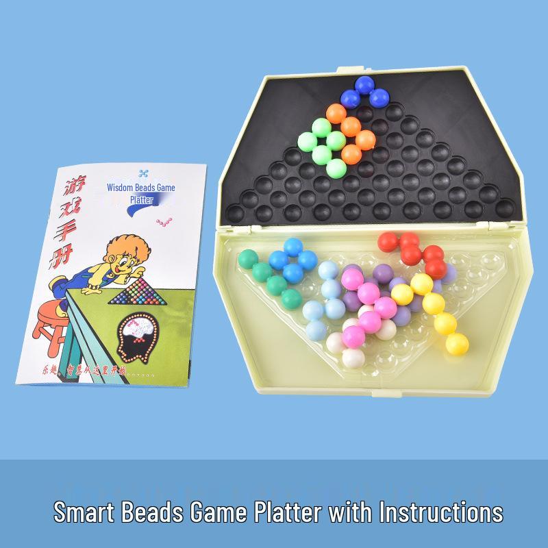 

Умное пирамидальное блюдо: Развивающая игра с волшебными бусинами для логического мышления младших школьников