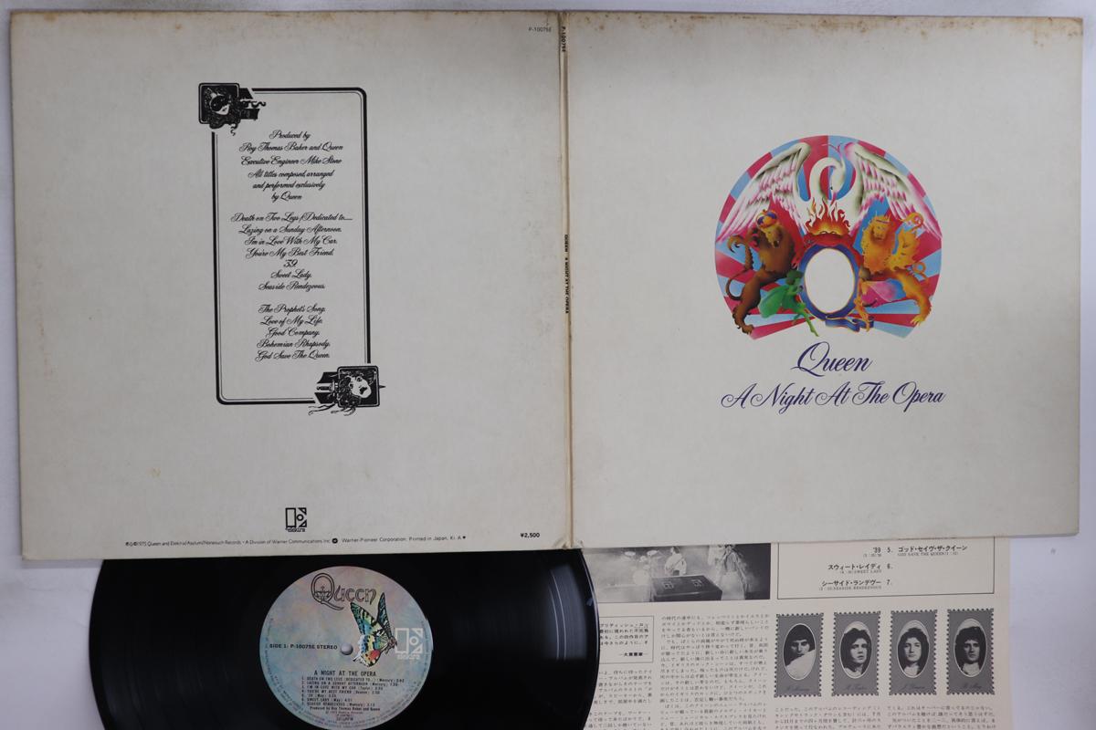 

LP Пластинка QUEEN - A Night At The Opera P10075E ELEKTRA 1975 Япония Рок Б/У