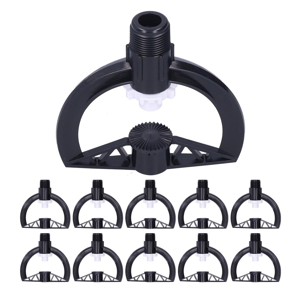 10Pcs Rotating Sprinkler G3/4 Male Thread Garden Lawn Sprayer Nozzle Greenhouse Supplies