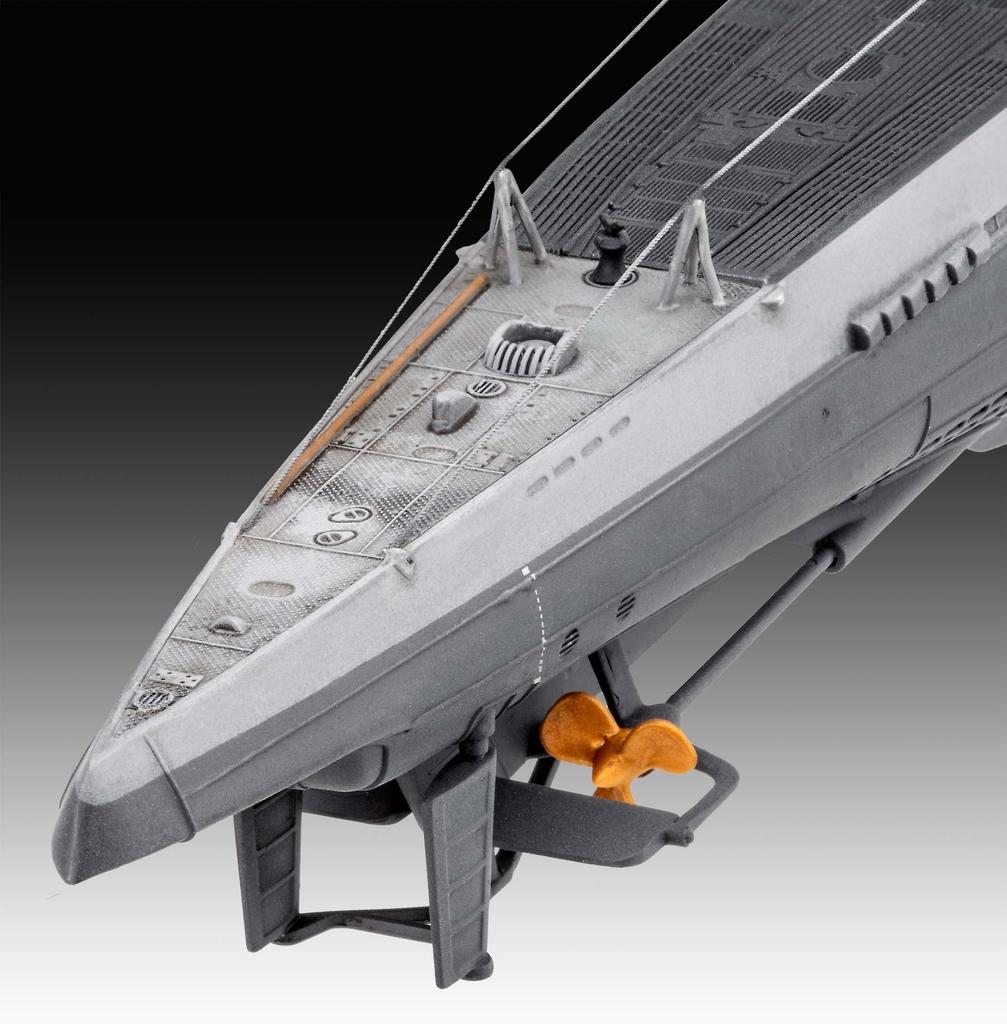 Revell German Submarine Type IX Plastic Model Assembly Kit 05167 1/144 C/40
