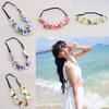Boho Blumen Frauen Mädchen Blume Haarband Stirnband Festival Party Hochzeit Dekor
