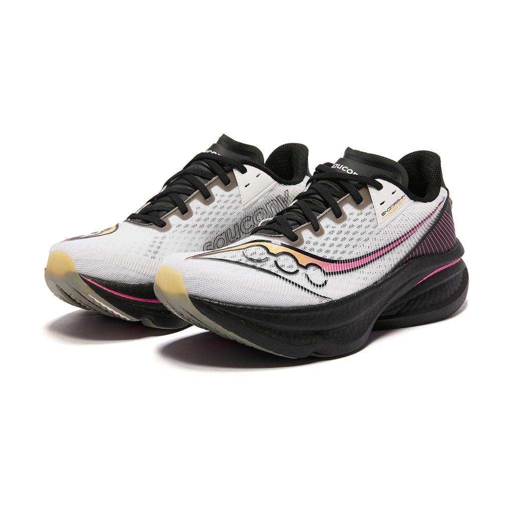 SAUCONY Endorphin Azura Bequeme Weiche Rückfedernde Trainings Laufschuhe Unisex Laufschuhe Weiß S101923-1004