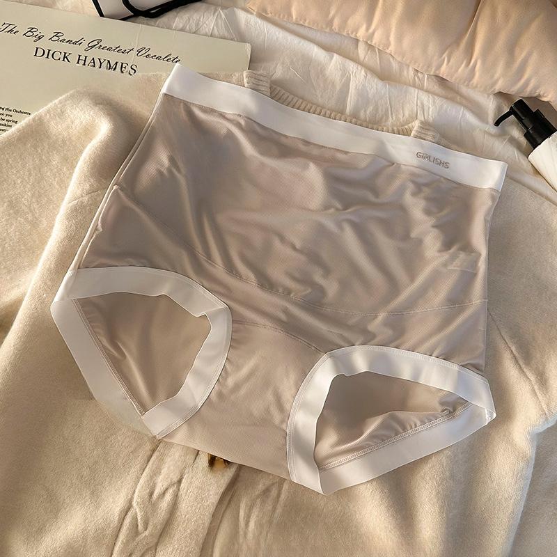 

Нижнее белье для беременных из хлопка с высокой талией и подтяжкой живота и бедер большого размера XXXL серый